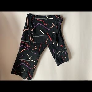 High Waisted Multi-Colored Fun Leggings